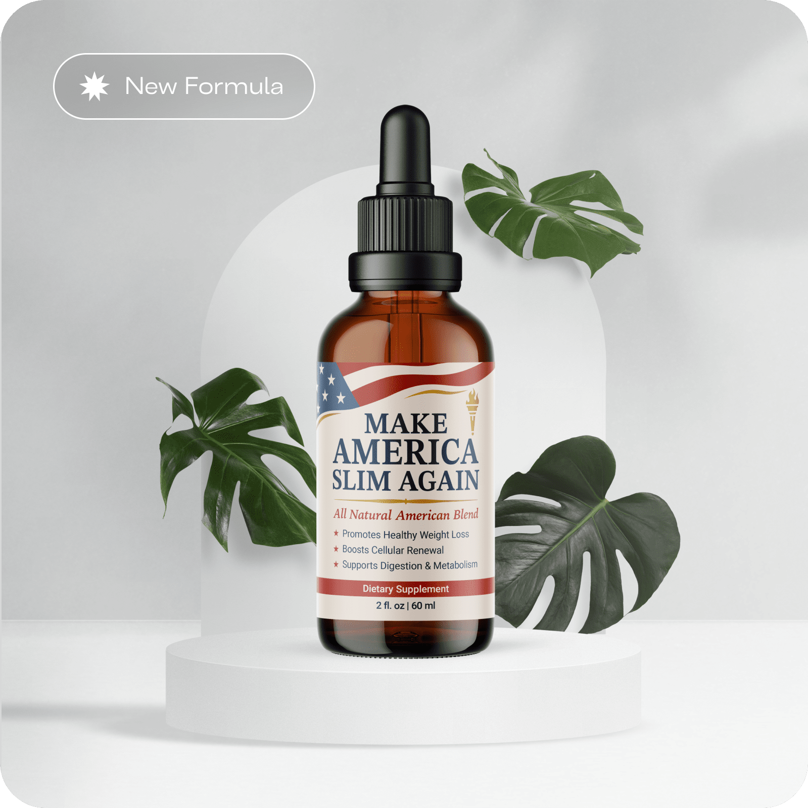 Make America Slim Again™ Honey-Based Weight Support Supplement